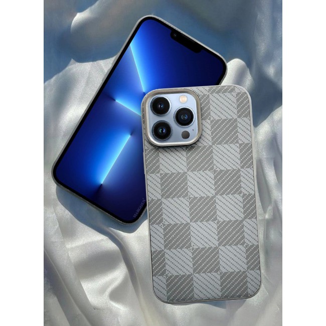 MARGOUN For iPhone 13 Pro Max Case Cover 2024 New Pattern Aramid Carbon Fiber Phone Case Slim And Light Design MIX4