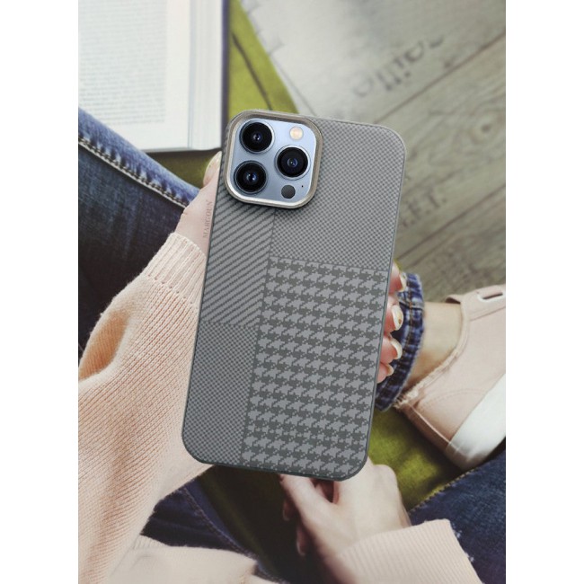 MARGOUN For iPhone 13 Pro Max Case Cover 2024 New Pattern Aramid Carbon Fiber Phone Case Slim And Light Design MIX2