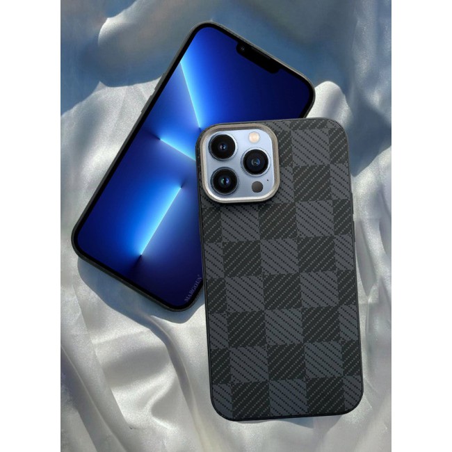 MARGOUN For iPhone 13 Pro Max Case Cover 2024 New Pattern Aramid Carbon Fiber Phone Case Slim And Light Design MIX3