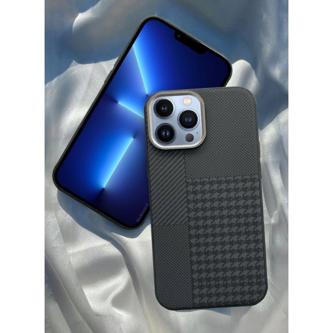 MARGOUN For iPhone 13 Pro Max Case Cover 2024 New Pattern Aramid Carbon Fiber Phone Case Slim And Light Design MIX1