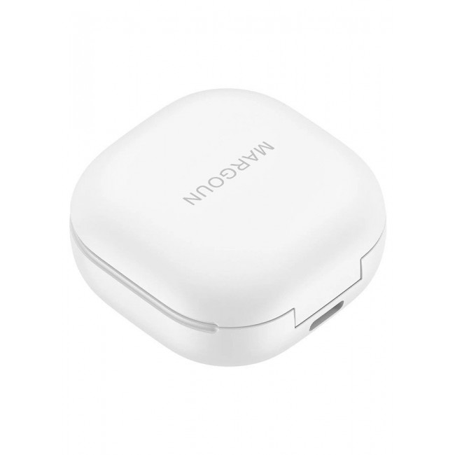 MARGOUN [Buds 2 Pro] True Wireless Bluetooth Headphones Compatible with Samsung Galaxy S24 Ultra,Noise Cancelling ,Hi Fi Sound ,Comfort Fit ,HD Voice White