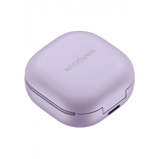 MARGOUN [Buds 2 Pro] True Wireless Bluetooth Headphones Compatible with Samsung Galaxy S24 Plus,Noise Cancelling ,Hi Fi Sound ,Comfort Fit ,HD Voice Bora Purple