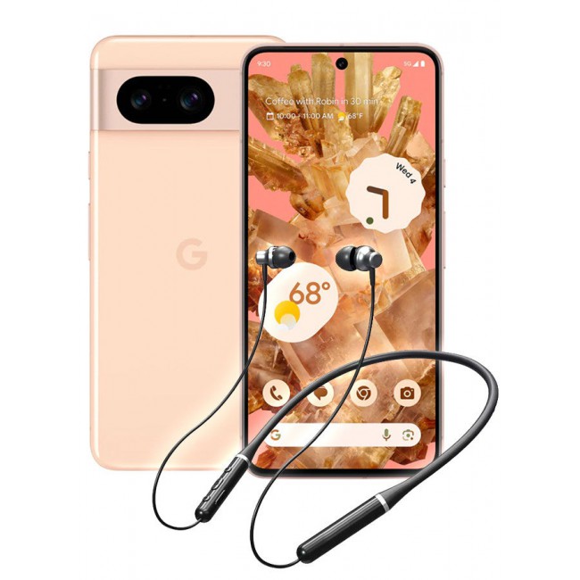 Lenovo (for Google Pixel 8) Wireless Headphones Bluetooth V5.0 IPX5 Waterproof Magnetic Neckband Sport Earphones with Mic Black