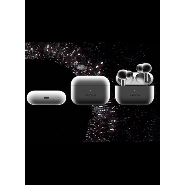 MARGOUN (for Samsung Galaxy Z Fold 6) Pods Pro 2 Wireless Bluetooth Headphones Noise Cancelling With High Sound Quality White