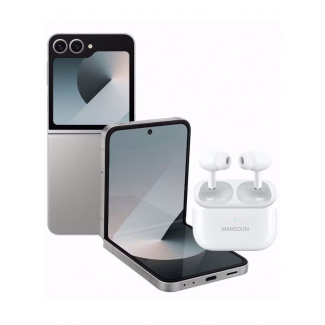 MARGOUN (for Samsung Galaxy Z Flip 6) Pods Pro 2 Wireless Bluetooth Headphones Noise Cancelling With High Sound Quality White