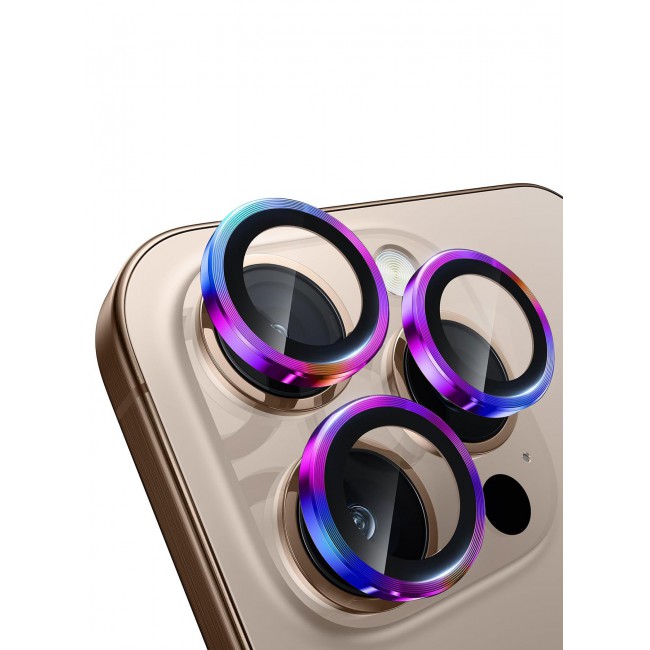 MARGOUN for 16 Pro/16 Pro Max Camera Lens Protector, Ultra Tough HD Individual Lens Protectors, Scratch Resistant, Ultra Thin Tempered Glass Multicolour