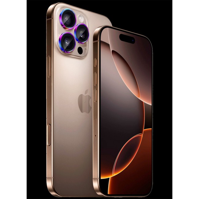 MARGOUN for 16 Pro/16 Pro Max Camera Lens Protector, Ultra Tough HD Individual Lens Protectors, Scratch Resistant, Ultra Thin Tempered Glass Multicolour