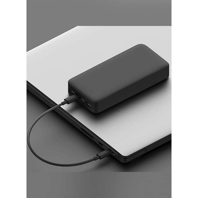 MARGOUN 20000 mAh Power Bank Portable Charger,18W High Capacity, External Battery Pack Compatible with Smart Devices Black