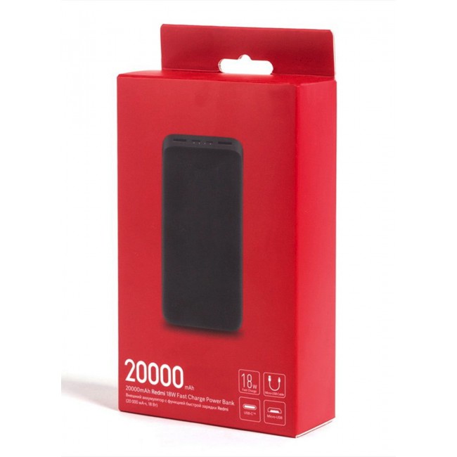 MARGOUN 20000 mAh Power Bank Portable Charger,18W High Capacity, External Battery Pack Compatible with Smart Devices Black
