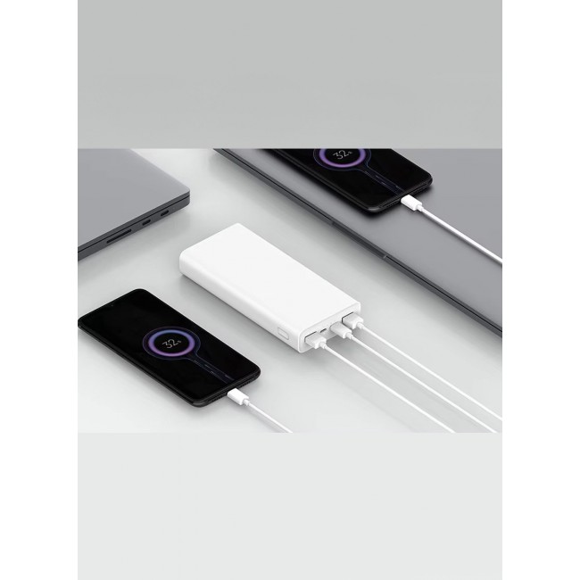 MARGOUN 20000 mAh Power Bank Portable Charger,18W High Capacity, External Battery Pack Compatible with Smart Devices White
