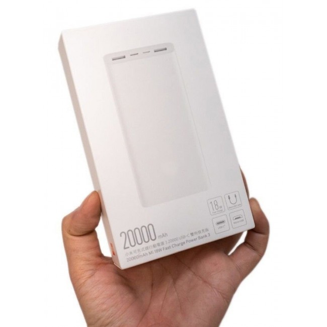 MARGOUN 20000 mAh Power Bank Portable Charger,18W High Capacity, External Battery Pack Compatible with Smart Devices White