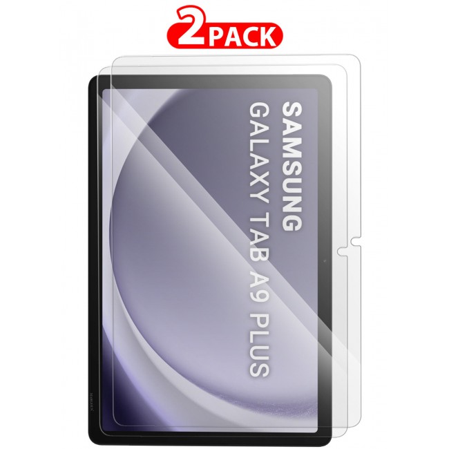 MARGOUN (for Samsung Galaxy Tab A9 Plus) 2Packs Premium Screen Protector Full Coverage, Scratch-Resistant Anti Bubble Clear