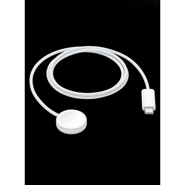 MARGOUN Magnetic Charging Cable for Apple Watch 1m with Adapter, USB-C Fast Wireless Charger, Compatible with iWatch Series 1-10, Ultra 2, SE White-3