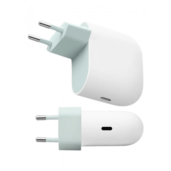 Google 45W USB-C Power Charger with USB-C 1m Cable - Fast-Charging Pixel Phone Charger Compatible with Google Products and Other USB-C Devices White-2
