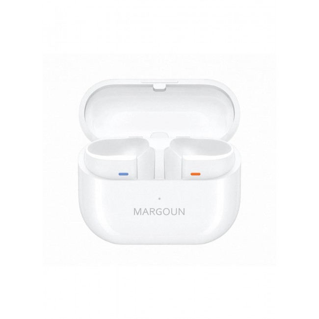 MARGOUN Buds3 Pro Wireless Earbuds with Touch Control & Magnetic Charging Case for Galaxy Zflip 6 white
