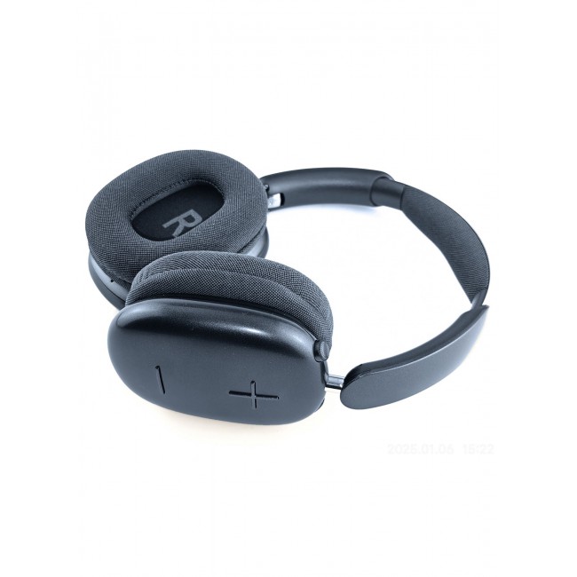 MARGOUN Air Max Pro Wireless Over Ear Headphones with Active Noiose Cancellation and Built-in Mi, Comfortable and Lightweight - Midnight Midnight