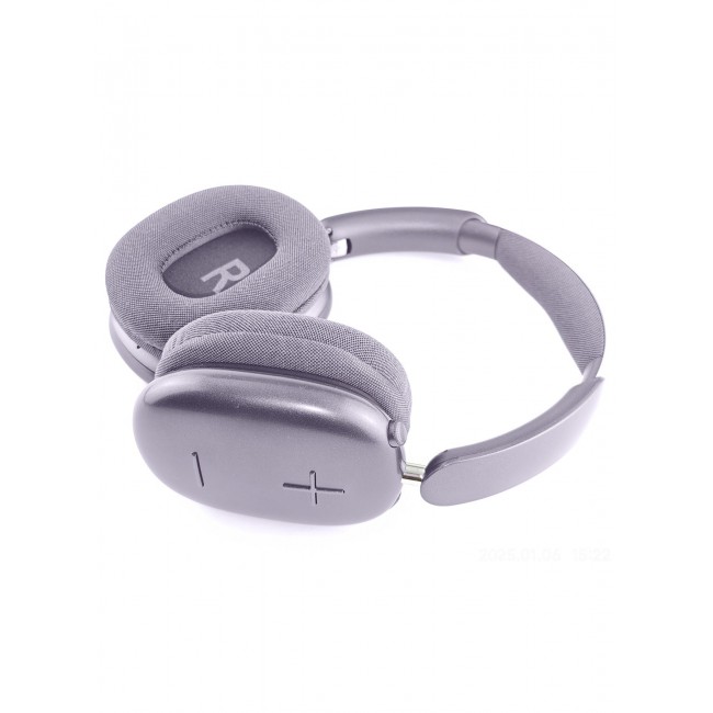 MARGOUN Air Max Pro Wireless Over Ear Headphones with Active Noiose Cancellation and Built-in Mi, Comfortable and Lightweight - Purple purple