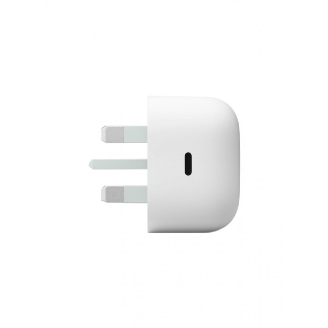 Google 45W USB C Power Charger 3 Pin - Fast-Charging Pixel Phone Charger Compatible with Google Products and Other USB-C devices White