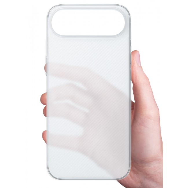 MARGOUN 2 Packs Case Cover for iPhone 17 Air - Sturdy Durable Ultra-Thin Case - Air Skin Line Design Transparent Back Cover - Drop Protection Cover with 3D Screen Protector - White-2