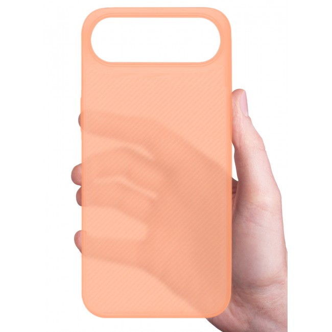 MARGOUN 2 Packs Case Cover for iPhone 17 Air - Sturdy Durable Ultra-Thin Case - Air Skin Line Design Transparent Back Cover - Drop Protection Cover with 3D Screen Protector - Cosmic Orange-2 Cosmic Orange-2