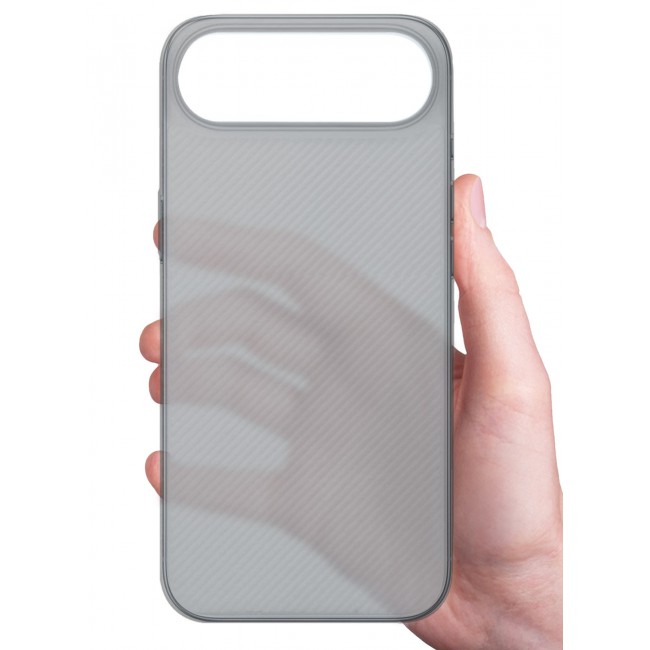 MARGOUN 2 Packs Case Cover for iPhone 17 Air - Sturdy Durable Ultra-Thin Case - Air Skin Line Design Transparent Back Cover - Drop Protection Cover with 3D Screen Protector - Black-2 Black-2