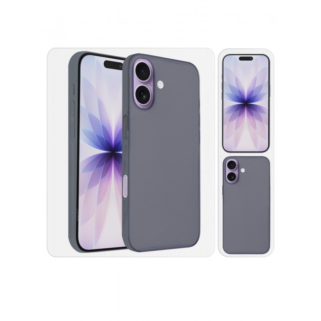 MARGOUN 2 Packs Case Cover for iPhone 17 - Sturdy Durable Ultra-Thin Case - Air Skin Line Design Transparent Back Cover - Drop Protection Cover with 3D Screen Protector - Midnight Blue-2