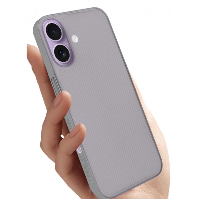 MARGOUN 2 Packs Case Cover for iPhone 17 - Sturdy Durable Ultra-Thin Case - Air Skin Line Design Transparent Back Cover - Drop Protection Cover with 3D Screen Protector - Black-2