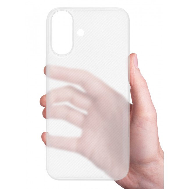MARGOUN 2 Packs Case Cover for iPhone 17 - Sturdy Durable Ultra-Thin Case - Air Skin Line Design Transparent Back Cover - Drop Protection Cover with 3D Screen Protector - White-2