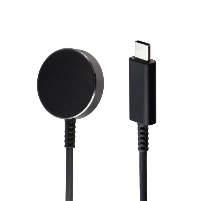 MARGOUN Fast Wireless Charger for Samsung Galaxy Watch 8/7/6/5/4/Active Charger Fast Charging Cable Data Cradle Dock Magnetic Wireless Charger for Samsung Watch 7/6/5/4/Active Series Black Black
