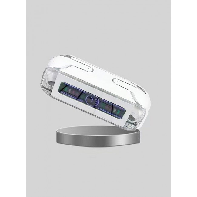 MARGOUN Stereo Wireless Headset for iPhone 17 with Auto Pairing and LED Display White