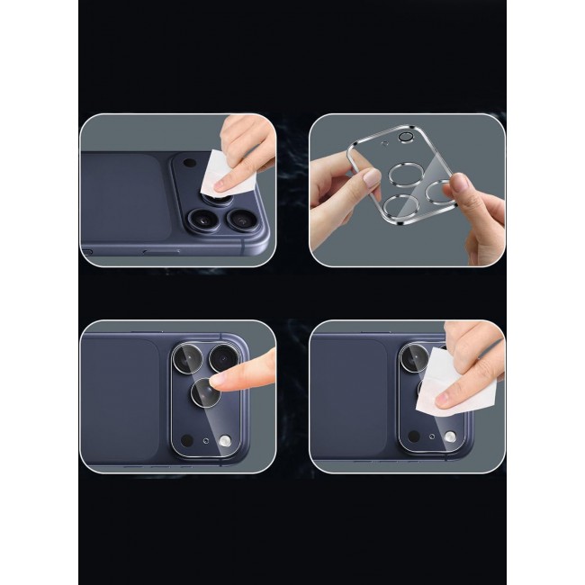 MARGOUN Camera Lens Protector for iPhone 17 Pro Max - Anti-Scratch Tempered Glass Transparent - Clear-1