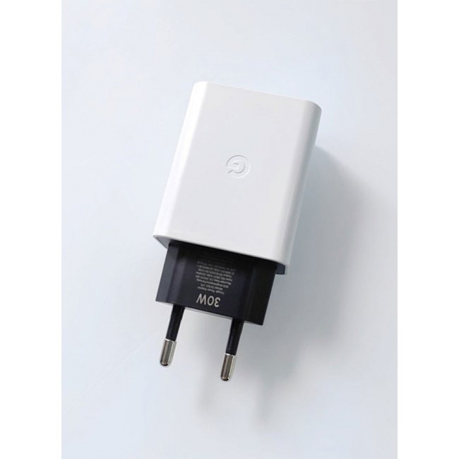 Google 30W USB C Fast 2 Pins Charger White