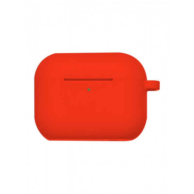 MARGOUN Compatible With AirPods Pro 3 (3rd Generation) 2025 Case Cover Silicone Protective with Keychain – Shock-Resistant And Anti-Scratch- Red red