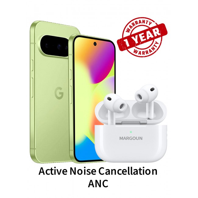 MARGOUN Elite Edition Wireless Earbuds Pro 3 (3rd Generation) 2026 with Active Noise Cancelation ANC and 30-Hour Battery Life for Google Pixel 10 - White white-GP10