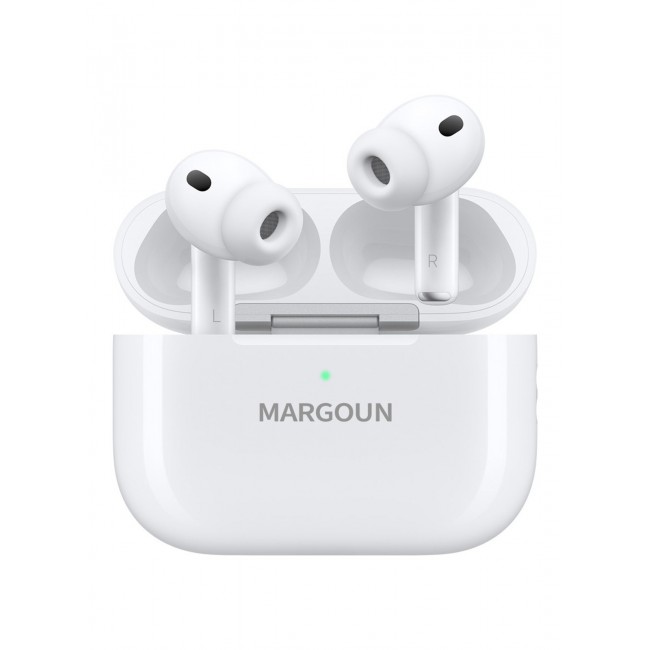 MARGOUN Elite Edition Wireless Earbuds Pro 3 (3rd Generation) 2026 with Active Noise Cancelation ANC and 30-Hour Battery Life for Google Pixel 10 - White white-GP10