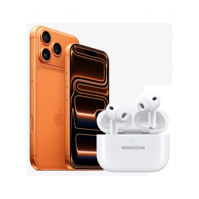 MARGOUN Wireless Earbuds Pro 2 (2rd Generation) 2022 with Active Noise Cancelation ANC , Adaptive Transparency and 30-Hour Battery Life for Apple iPhone 17 Pro Max - White White-17PM