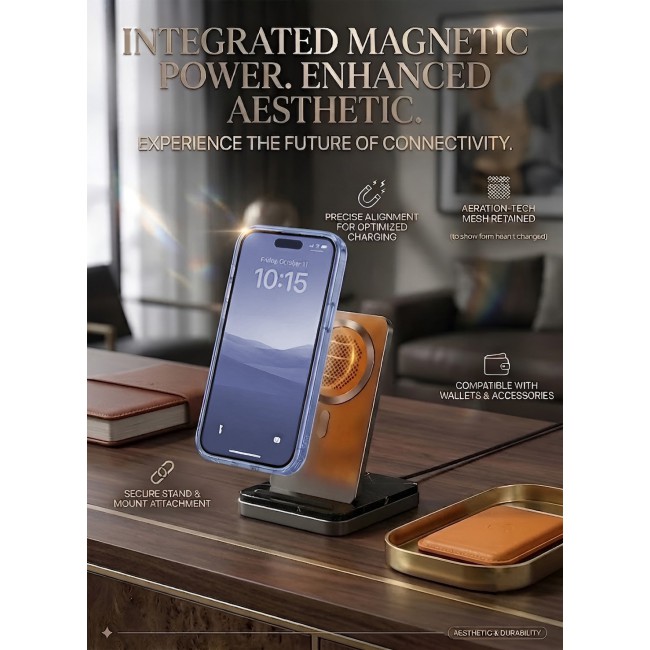 MARGOUN Protective Case for iPhone 17 Pro Max Micro-Dot Pattern, Hard TPU Slim Shockproof Cover with Enhanced Camera Guard & Anti-Scratch Finish Transparent Deep Blue