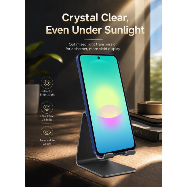 MARGOUN 2 PACK 3D Edge Tempered Glass Screen Protector Compatible with Samsung Galaxy A27 (2026) Black Border Anti-Scratch Bubble-Free HD Clear Mobile Protection Cover 2 PACK