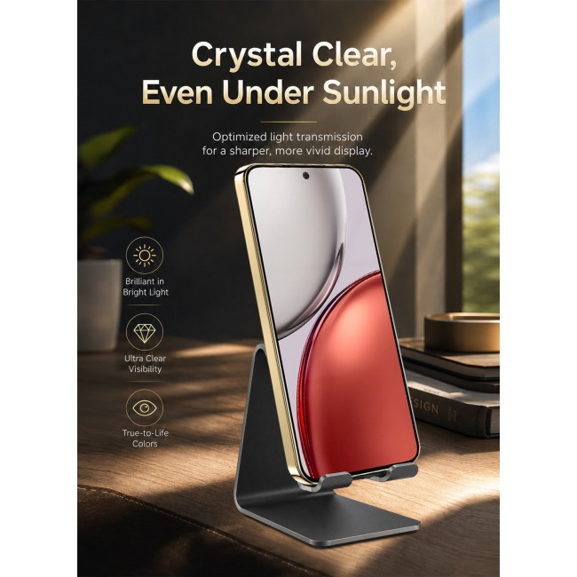MARGOUN Tempered Glass Screen Protector for Honor X9D - Full Coverage 9H Hardness HD Clear Front Protective Film Anti-Scratch Glass Guard 1 PACK