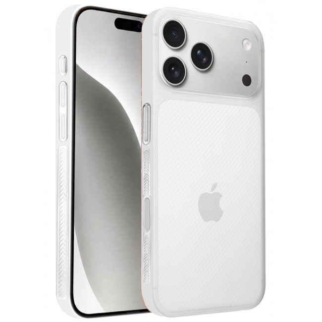 MARGOUN 2 Pack For iPhone 18 Pro Case Air Skin Line with Bumper All Around Full Protection Ultra Slim 0.3mm Thickness 4g Feather Weight White-2