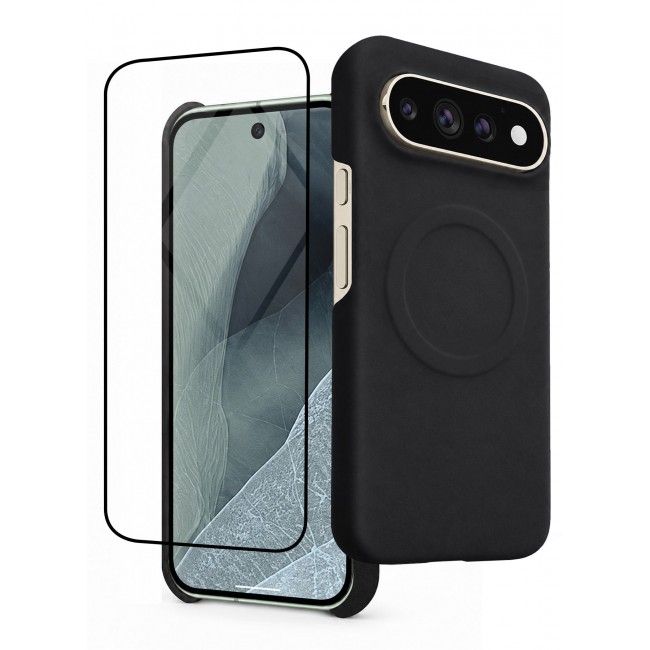 MARGOUN 2 Pack For Google Pixel 11 Pro Case Alcantara Magnetic Cover, Synthetic Suede, Wireless Charging Compatible
