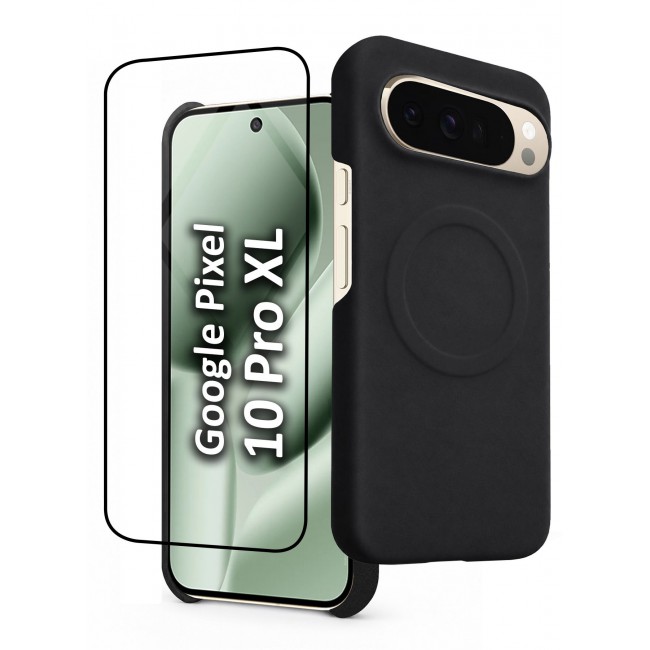 MARGOUN 2 Pack For Google Pixel 10 Pro XL Case Alcantara Magnetic Cover, Synthetic Suede, Wireless Charging Compatible