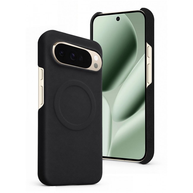 MARGOUN 2 Pack For Google Pixel 10 Pro XL Case Alcantara Magnetic Cover, Synthetic Suede, Wireless Charging Compatible
