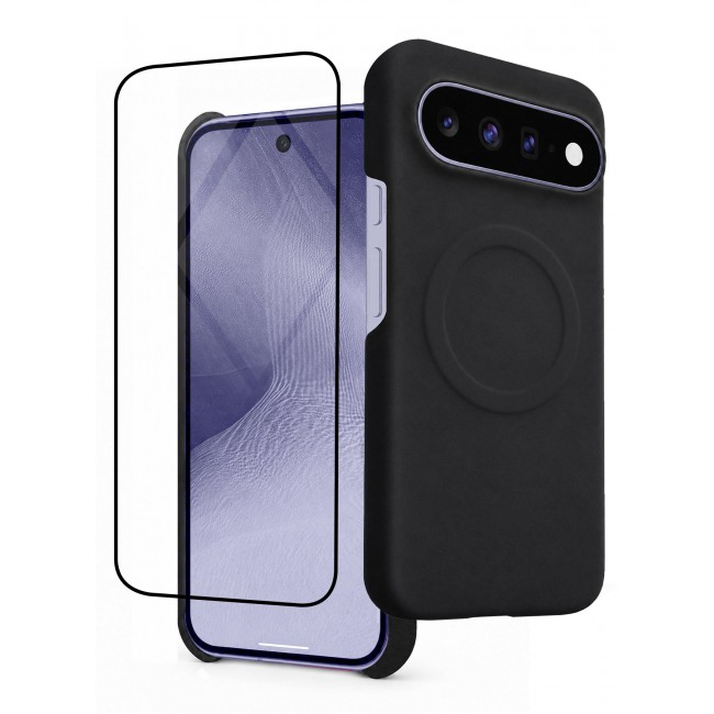 MARGOUN 2 Pack For Google Pixel 11 Case Alcantara Magnetic Cover, Synthetic Suede, Wireless Charging Compatible