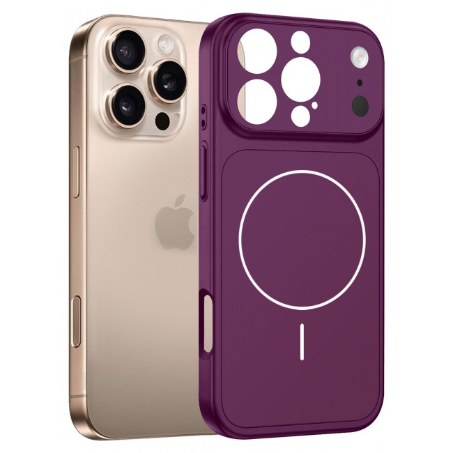 MARGOUN Converter Case for iPhone 16 Pro Max to 17 Pro Max, Compatible with Magnetic Charger, Hard TPU Material, Slim Protective Cover with Camera Guard, Shockproof Frame