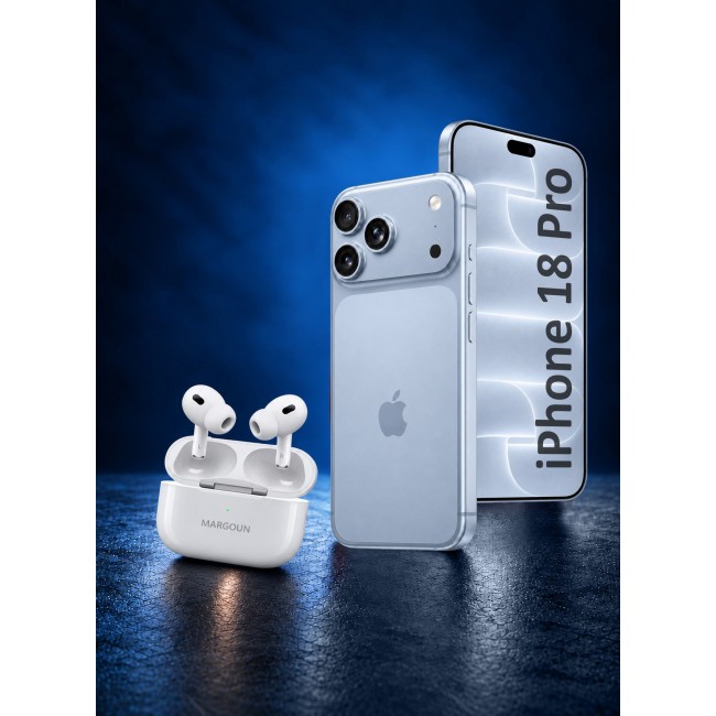 MARGOUN Wireless Earbuds Pro 2 (2nd Generation) 2022 for iPhone 18 Pro - In-Ear Bluetooth Earphones with Active Noise Cancellation White-Airpods Pro 2