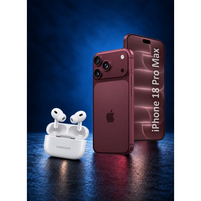 MARGOUN Wireless Earbuds Pro 2 (2nd Generation) 2022 for iPhone 18 Pro Max - In-Ear Bluetooth Earphones with Active Noise Cancellation White-Airpods Pro 2