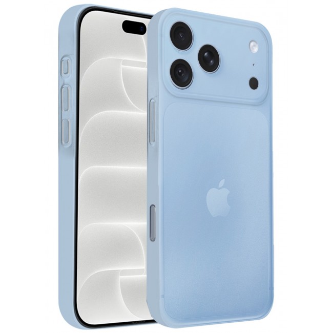 CATANES 2 Pack Air Skin Frosted Matte Case for iPhone 18 Pro with Camera Frame Protection - Stylish Ultra Slim Back Cover - Glacier