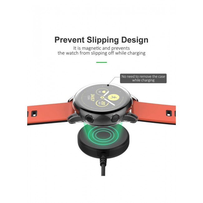 CATANES Wireless Charging Cable Dock Stand for Galaxy Watch Compatible with for Samsung Galaxy Watch 8/7/6/5/4/Active Charger Dock