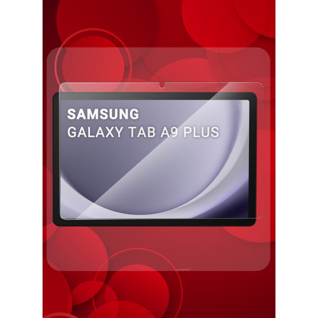 CATANES (for Samsung Galaxy Tab A9 Plus) Premium Screen Protector Full Coverage, Scratch-Resistant Anti Bubble - Clear